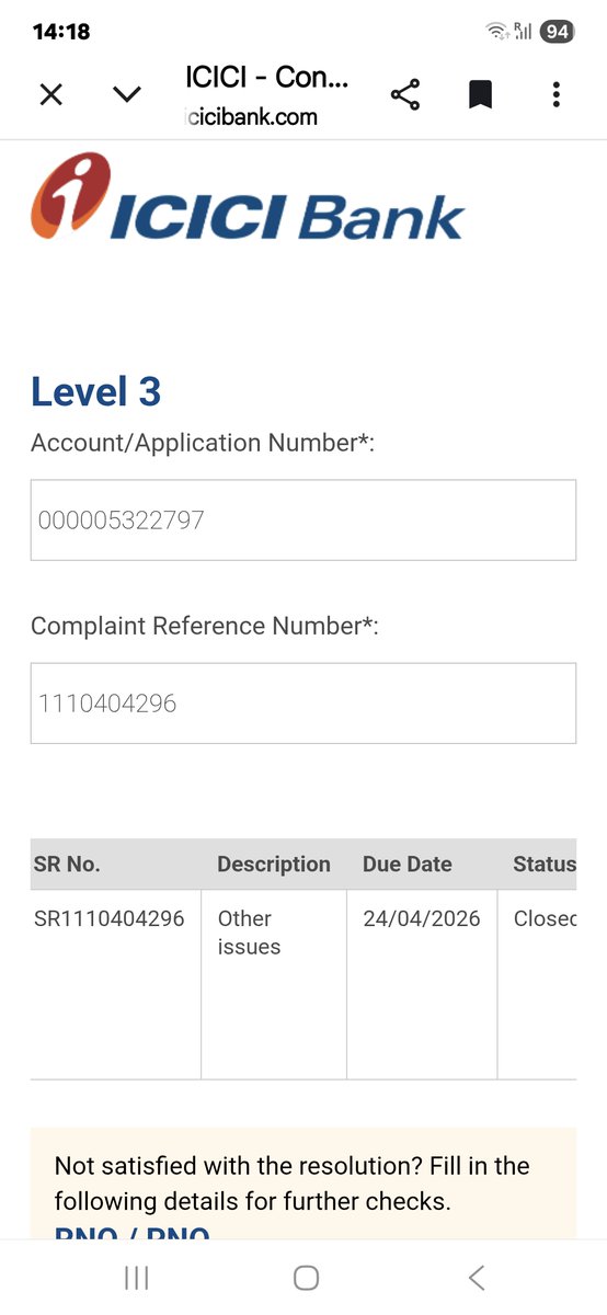BandanaMrs's tweet image. WHY DO  ICICI BANK RUNNING BANKIMG BUSINESS ENGAGING FRANCHISE STAFFS IN  DAY TO DAY BANKING EVEN BANNED BY RBI DIRECTIVES , WHO ARE SEMI EDUCATED ANF  NEVET FOLLOW ANY BANKING LAW &amp;amp;  PRACTICE &amp;amp; ALWAYS GIVES FAKE + FALSE  REPLY ,CLOSE ALL ESCALATION "0" AWARD  OR RESOLUTION WHY?