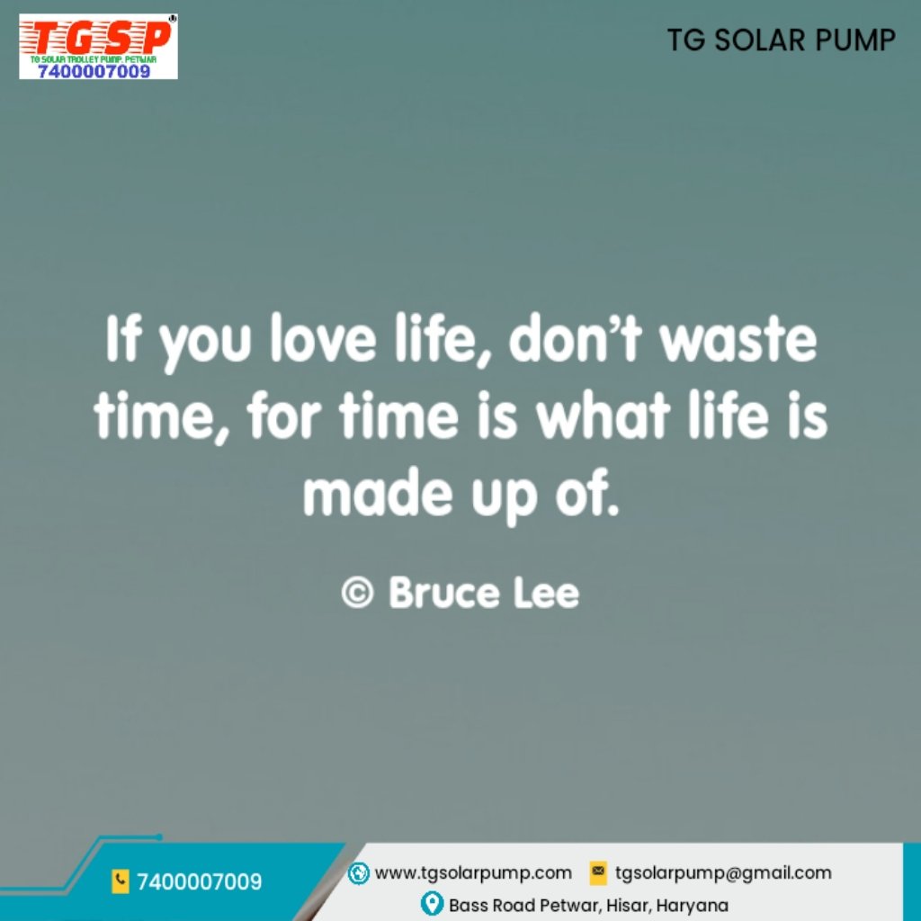 tg_solarpump's tweet image. Use solar panels for agriculture and farm

For any types of solar trolley

Contact
TGSP SOLAR PUMP
7400007009, 7419907001

#solarenergysystem 
#tgsolarpump
youtu.be/J1FpiuP-j3g?si…

For more information go to the website
tgsolarpump.com