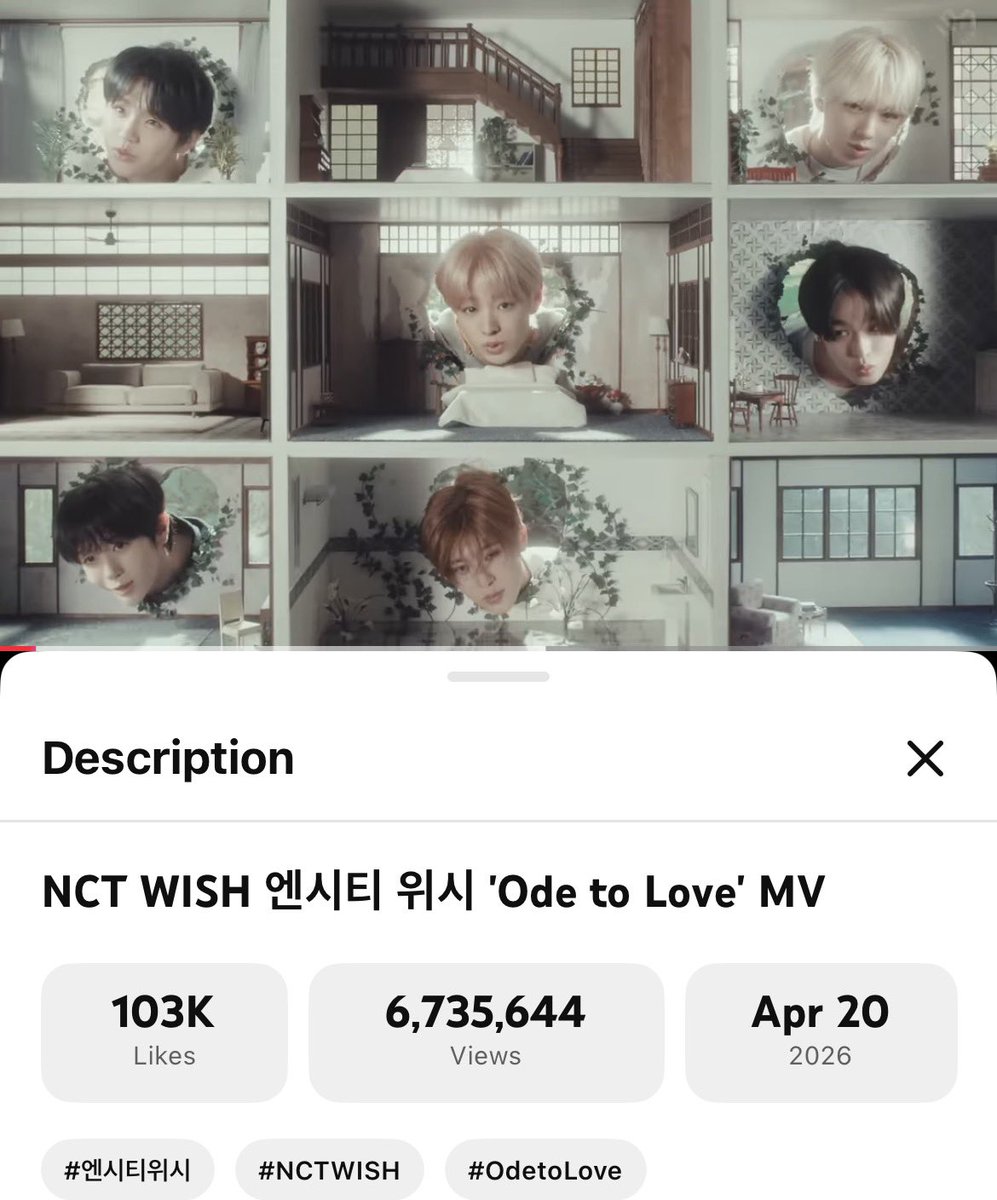 Wishzhens! Let’s keep streaming, we on 300k views to go for 7 million views and this will help for additional SNS points on Music Show! 🙌

🎥 youtu.be/1o5O2YvV3HU?si…

drop your proof below if you’re streaming ⬇️