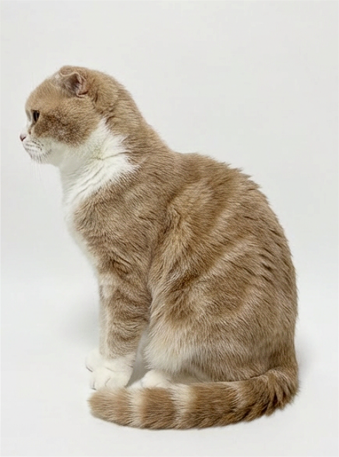 kyosuke_tbf2020's tweet image. これ再現度高すぎて怖い・・・・　

クリームタビーの特徴をしっかりとらえてるし　
顔や猫背の角度,色の分かれ目
まんまレオ君です

自分でNanoBananaにプロンプト入れても、こうはなりません（笑）

#Hitem3D