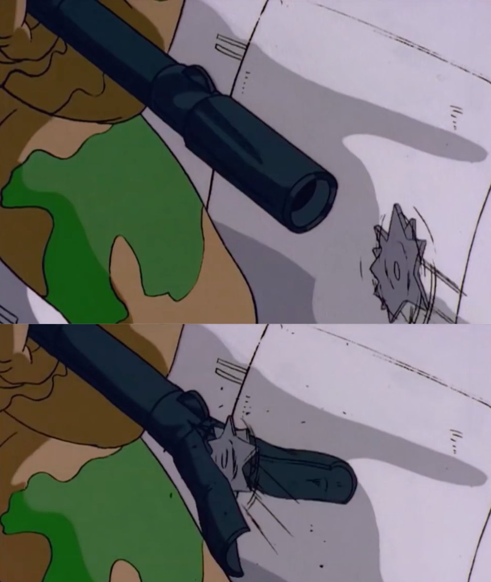 rareactionfigs's tweet image. In GI Joe episode, Satellite Down, Storm Shadow destroys the barrel of Dusty's rifle with a ninja star 👀.

Do you guys think this is actually possible? 😂

#gijoe #stormshadow #ninja #easteregg #funny