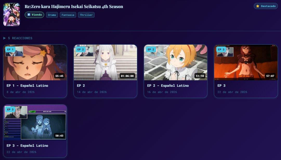 Para los que se perdieron la reacción al capitulo 3 de la cuarta temporada en ESPAÑOL LATINO, ya se encuentra subida la pagina Dantoniana, para aquellos que se la perdieron.
▶️dantoniano.vercel.app

#ReZero