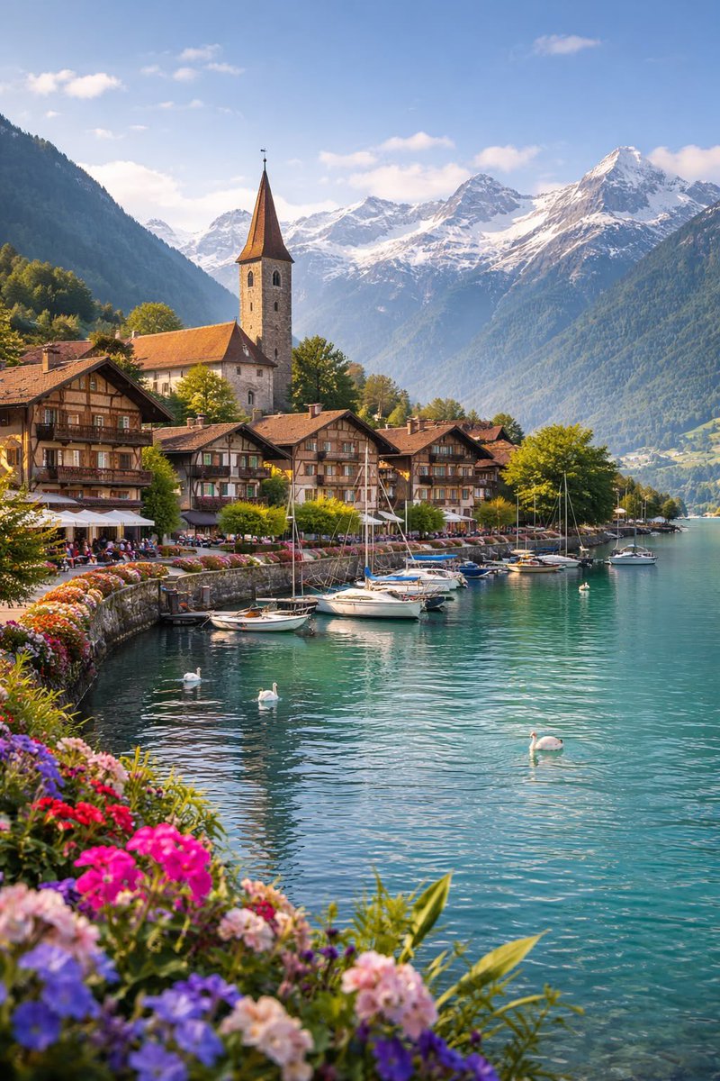 helena_mar19's tweet image. Good Morning 
Have a Nice Day 

(Switzerland,📷 Pinterest)