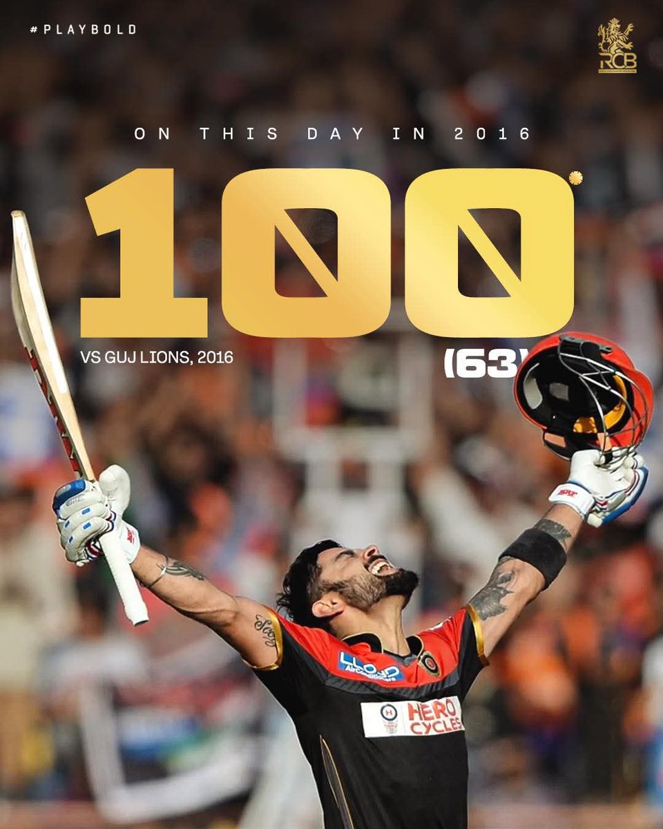JaveedAliBhatti's tweet image. 2️⃣0️⃣1️⃣6️⃣: 𝗧𝗛𝗘 𝗬𝗘𝗔𝗥 𝗢𝗙 𝗞𝗜𝗡𝗚 𝗞𝗢𝗛𝗟𝗜. 👑❤️‍🔥

#OnThisDay, 10 years ago, Virat Kohli walked out and scored his first century in the IPL. He would go onto score 3️⃣ more that season and 8️⃣* so far in his IPL career. 🙌👏

#PlayBold #RCB