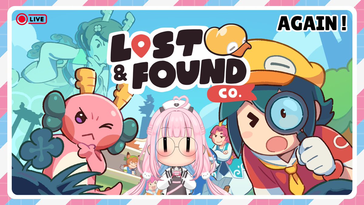 ZyrinxDNurse's tweet photo. 【🔴Game】 Lost and Found Co. กลับมาที่นี่เพื่อตามหาเมดี้อีกครั้ง 🔎
🗓️ Date : วันศุกร์ที่ 24 เมษายน 2026
⏰ Time : 21:00 น.
💉 รอคิวนัดได้ที่ : https://t.co/U6xxeBzgOo ✨
#ZyrinxDNurseRVP #ZyrinxDaily #RevivalProject #VtuberTH #Vtuber #Vtubers https://t.co/d21pRaAsqS