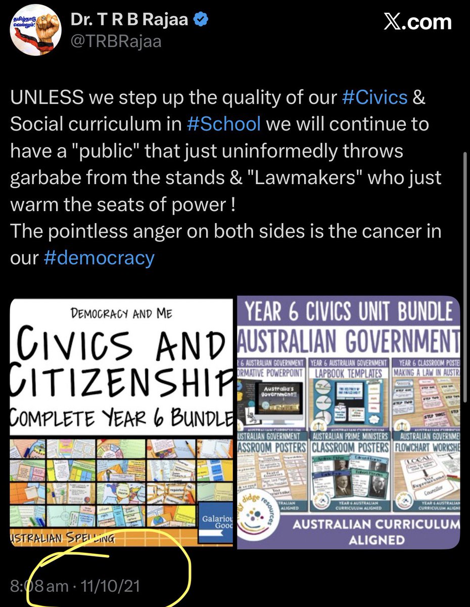 Dr. T R B Rajaa tweet media