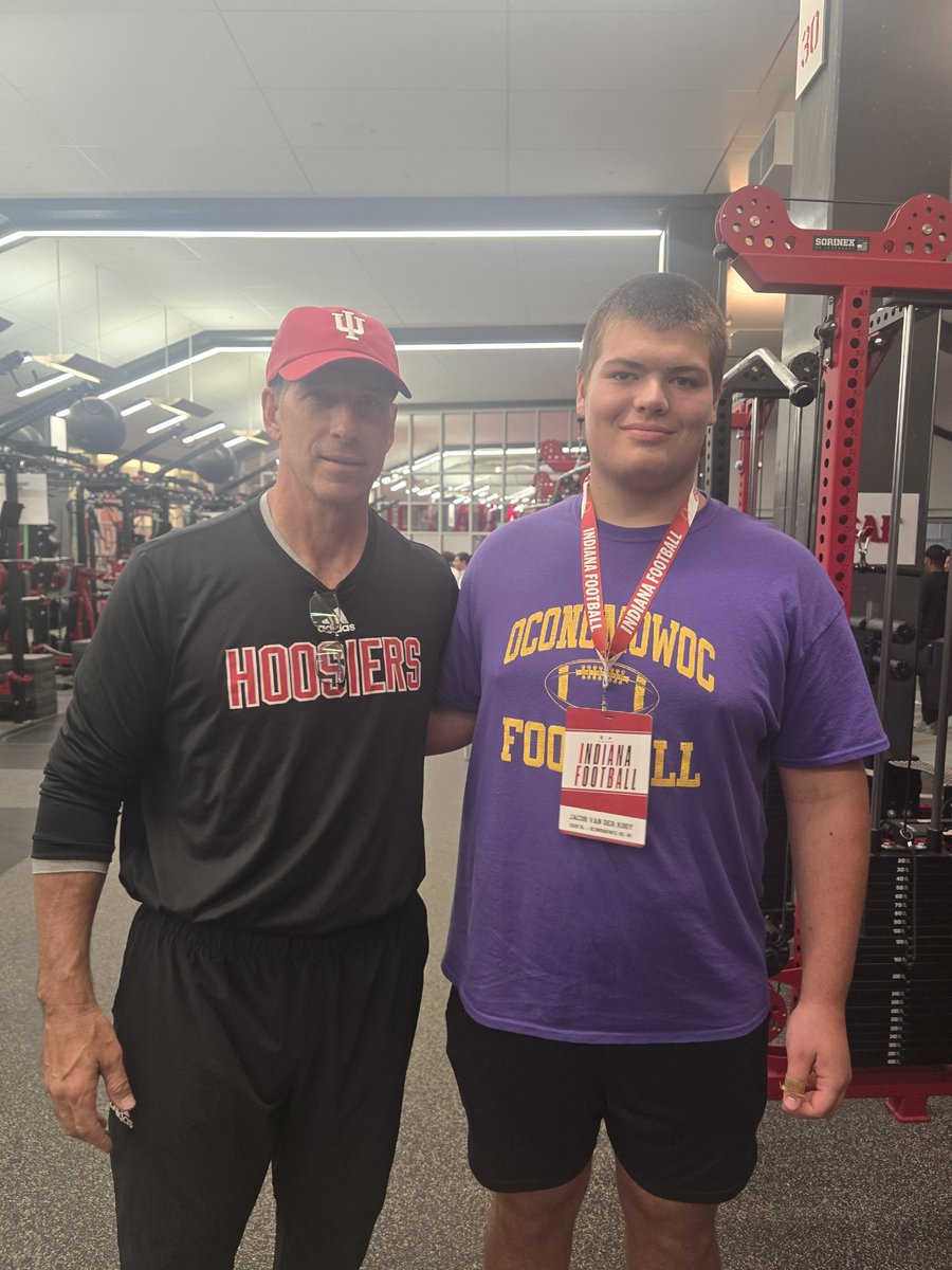 jacob_kooy's tweet photo. I had an amazing time at the spring game @IndianaFootball . The campus and game atmosphere were beyond impressive! Big thank you to @Coach_Bostad for meeting with me.  Congrats to @CCignettiIU on CotY! @raccoonfootball @fistfootball @coachfiacco
@MJ_NFLDraft https://t.co/iknEEQEND4