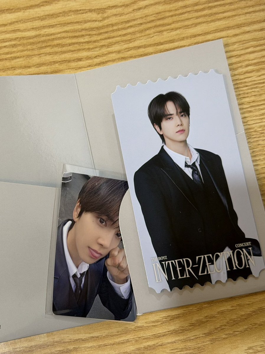 PREVIEW] THE BOYZ INTER-ZECTION MD #YOUNGHOON - Photo ticket set