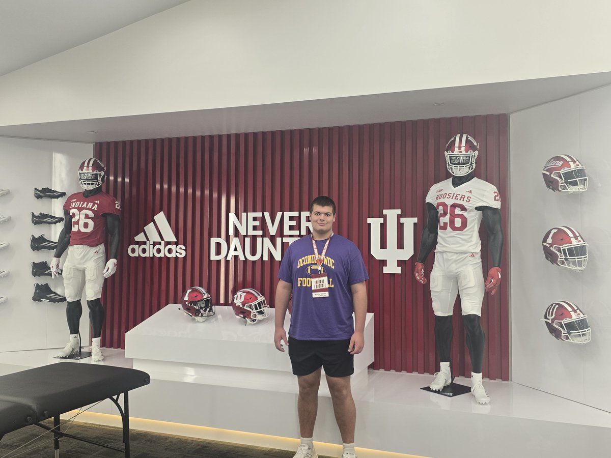jacob_kooy's tweet photo. I had an amazing time at the spring game @IndianaFootball . The campus and game atmosphere were beyond impressive! Big thank you to @Coach_Bostad for meeting with me.  Congrats to @CCignettiIU on CotY! @raccoonfootball @fistfootball @coachfiacco
@MJ_NFLDraft https://t.co/iknEEQEND4