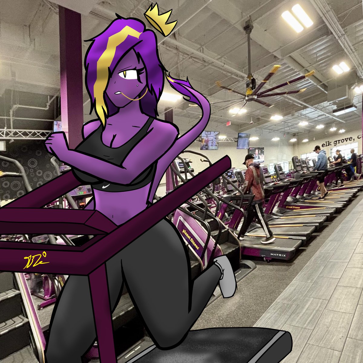 BeastmasterZem1's tweet photo. Thanks for everyone stopping by today! I drew Beast with booba at da gym!

#Vtuber https://t.co/hiKly6Vf6k