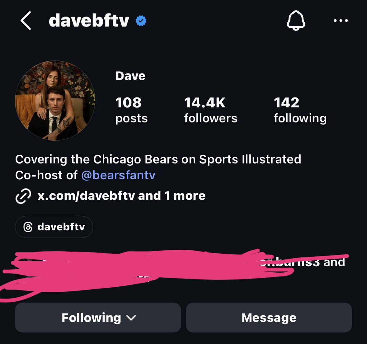 teddy_dr1's tweet photo. @davebftv @BearsFanTV @Griffin_BFTV @itsfickybaby Done, i already love this dude! Would be a great first jersey https://t.co/f9pOi5sm5X