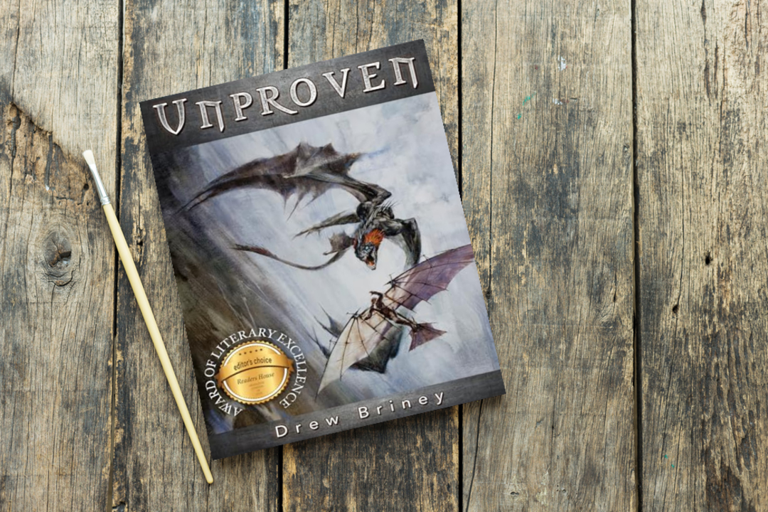 quotesasimage's tweet image. A powerless mage. Telepathic, camouflaging dragons. A steampunk army. “Unproven” proves dark fantasy can still surprise. #Fantasy  @drew_briney