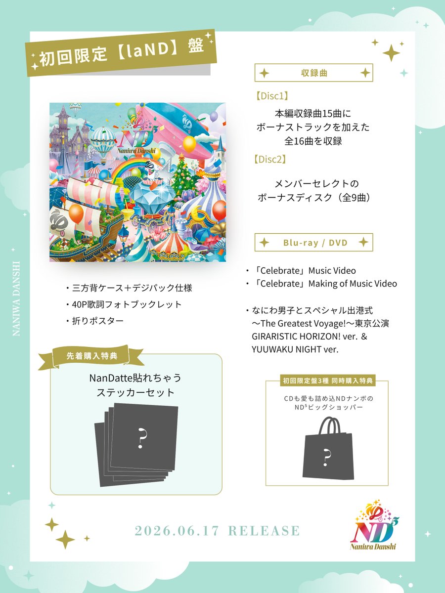 なにわ男子 / Storm Labels tweet media