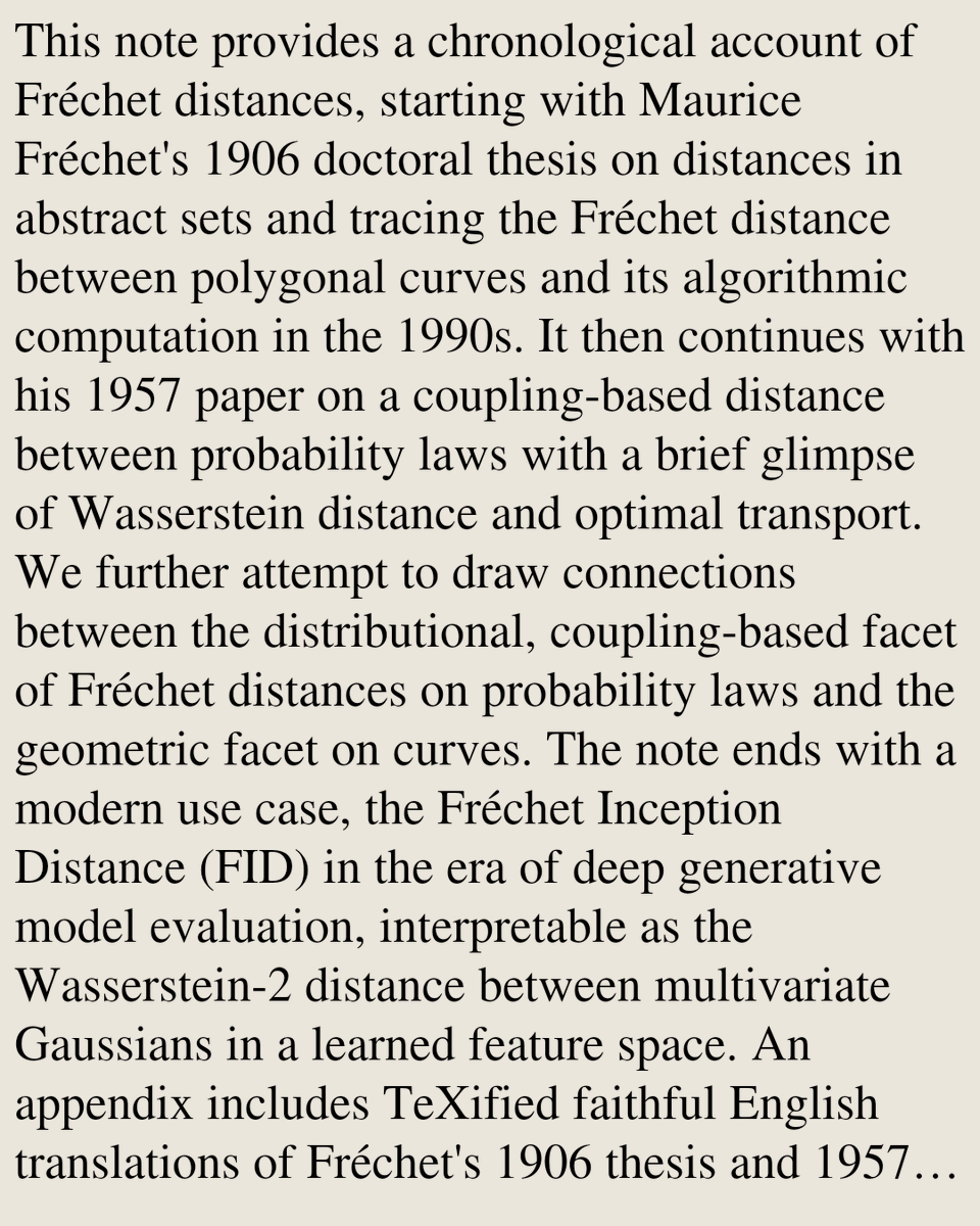 IMKTA's tweet photo. A Brief History of Fréchet Distances: From Curves and Probability Laws to FID

Yuli Wu
https://t.co/2hX2OvI3ch [𝚌𝚜.𝙶𝙻 𝚖𝚊𝚝𝚑.𝙿𝚁] https://t.co/hgzHIlt1S9