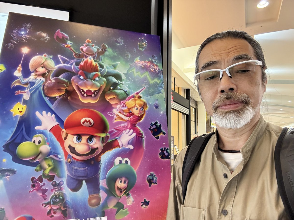 改めまして‥
ありがとう❗️宮本さん‼️😭😭😭😭 
#マリオギャラクシー