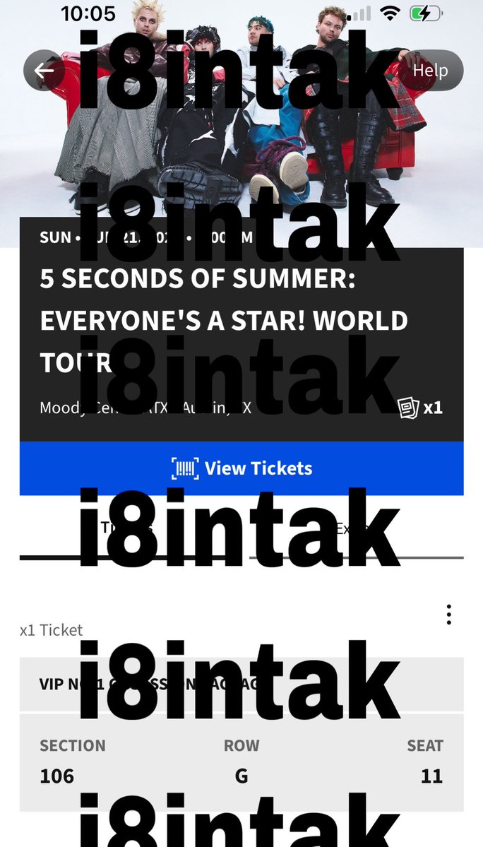 i8intak's tweet image. WTS/ VIP 1 5 Seconds of Summer tickets for austin for $350 ! willing to negotiate 
#5secondsofsummer #5sos