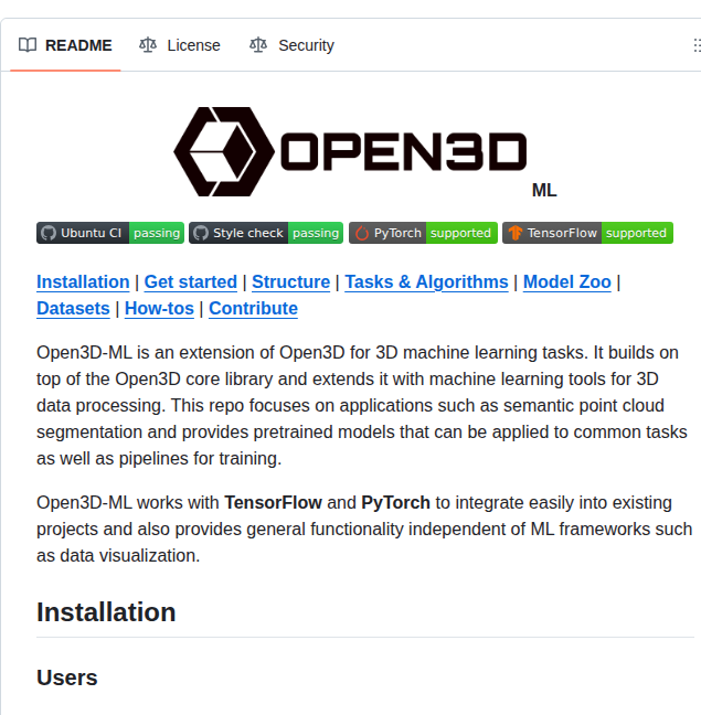 _thegb_'s tweet image. 🚀 Descubra o futuro do 3D em aprendizado de máquina! O Open3D‑ML traz modelos 3D prontos para TensorFlow e PyTorch. Transforme seus dados em insights visuais. 🚀🔍 #MachineLearning #3D #OpenSource github.com/isl-org/Open3D…