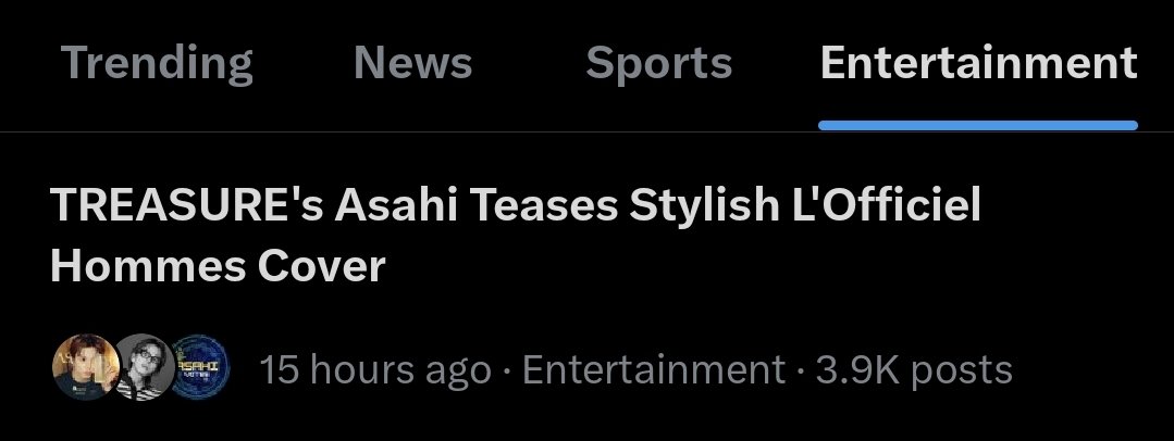 ASAHI UPDATES tweet media