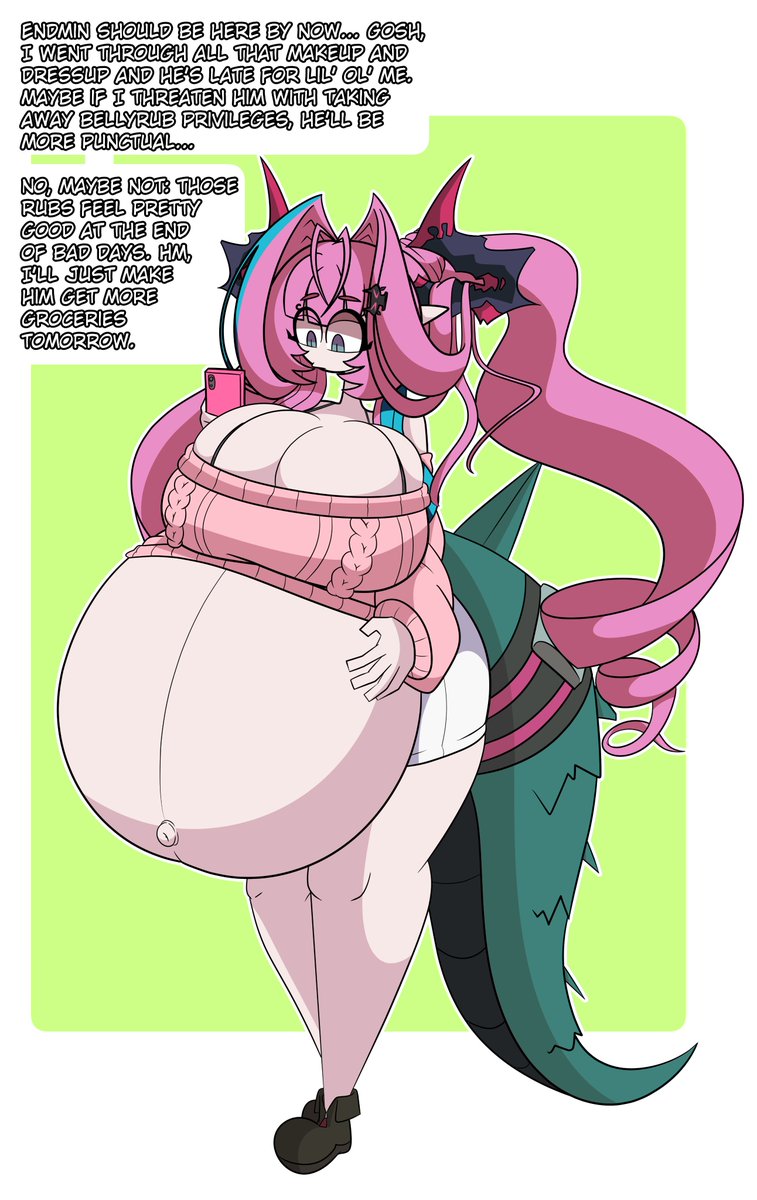 EssayAfterDark's tweet photo. 'A little date, to pass the time. If only the Endmin could get here on time.'

2/6 of a series for @kitchenjoten, featuring Yvonne from AK: Endfield. She's getting quite round :o https://t.co/qtRAh2gnYE