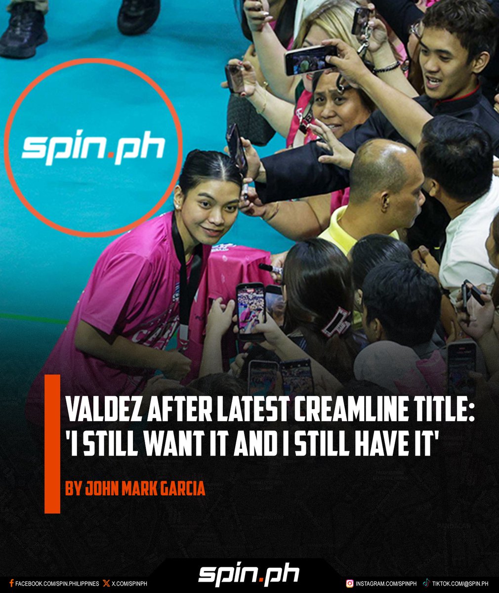 Truth be told, 'Phenom' has nothing left to prove to anybody. #PVLAllFilipino

FULL STORY: spin.ph/volleyball/pvl…