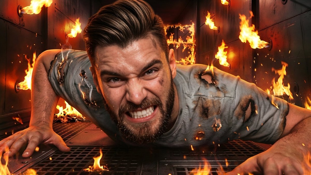 HiteshSola78842's tweet image. "Remastered a viral @MrBeast thumbnail using AI. ⚡
​Left: My AI Version | Right: Original
​Showing how AI can take storytelling to the next level. DM for custom thumbnails! 📩
#ThumbnailDesign #YouTubeGrowth #AIArt"