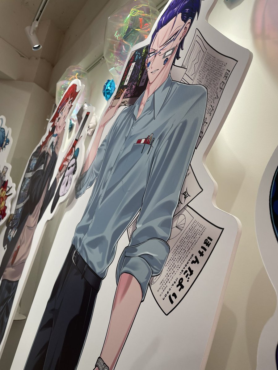 【🩹】
FavoteriA様池袋店・名古屋店・なんばEAST店にて『if魔フィア』のコラボを本日より開催中！  

池袋店様では、hiro者先生が描き下ろしたサイン色紙を展示いただいております！

店舗にて現物をご覧いただけますので、是非お立ち寄りください魔せ。