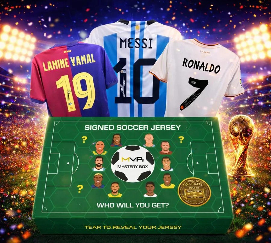 製品情報】 2026年4月下旬 発売予定 ⚽2026 MVPs MYSTERY MEMORABILIA