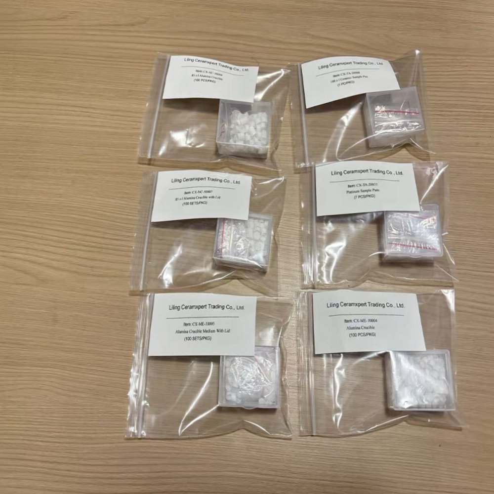 YY1989MAX's tweet image. 🔬 100μl Alumina Ceramic Sample Pan for Thermal Analysis (TA 957329.903) 🔬

Premium alumina pans for DSC &amp;amp; TGA. High precision, durability, and reliability for demanding labs. Max temp 1200°C. 3 pcs/set.

#CeramXpert #ThermalAnalysis #DSC #TGA #LabConsumables #Alumina #Precision