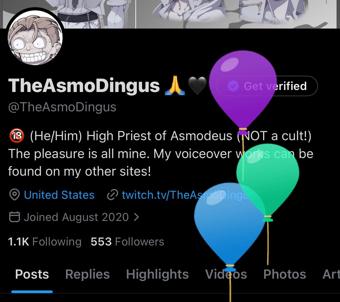 TheAsmoDingus 🙏🖤 tweet media