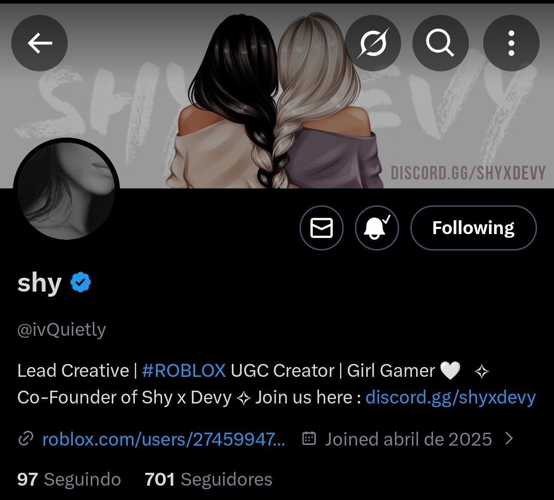 _ItsSmith's tweet photo. @ivQuietly @devysi2 User: SayuriiiBr ✨ https://t.co/2Mv5ZZUp9q