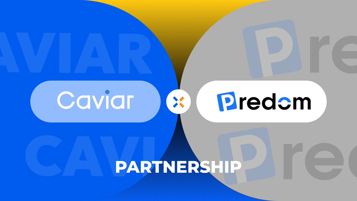 shopcaviar's tweet image. Caviar x Predom Alliance! 🦢

 Guess what's next in Web3 fashion? We are teaming up with @predom_io so our community can predict upcoming luxury IP drops 🎫. 

Win your forecasts and treat yourself to our exclusive merchandise 🍒.

#partnership