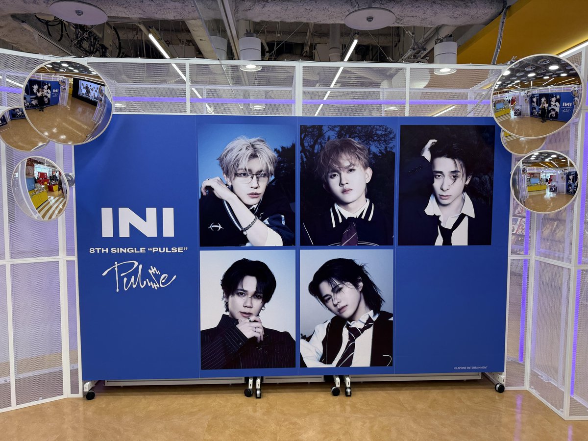 official__INI 【#タワ渋INI】 *.・✮*.・💿 #INI 8TH SINGLE『PULSE