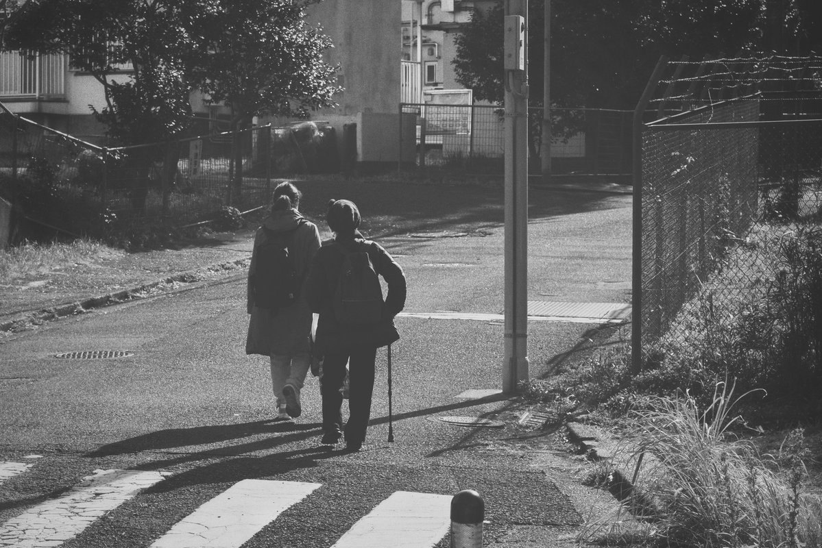 liberal1719k's tweet image. 母と娘　#streetphotography #japan #monochrome