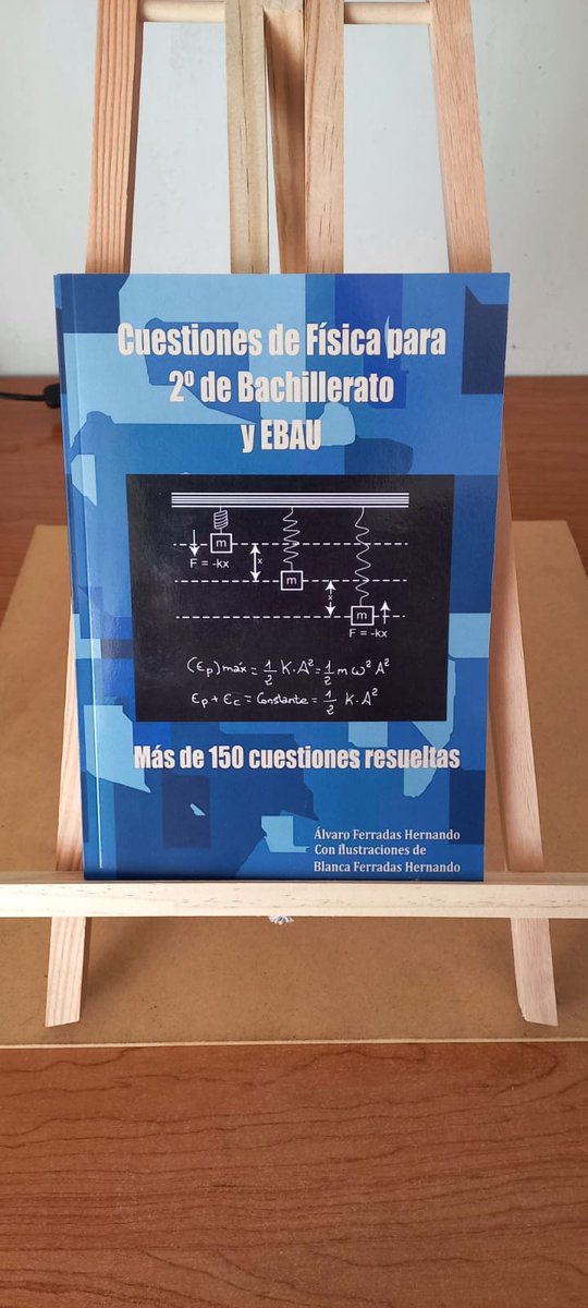 Maxwell_AFH's tweet image. No esperes a que sea demasiado tarde.
#Aprueba tú asignatura de #física a la #primera gracias a esta #trilogia #FisicaFacil
mybook.to/ProblemasFisic…