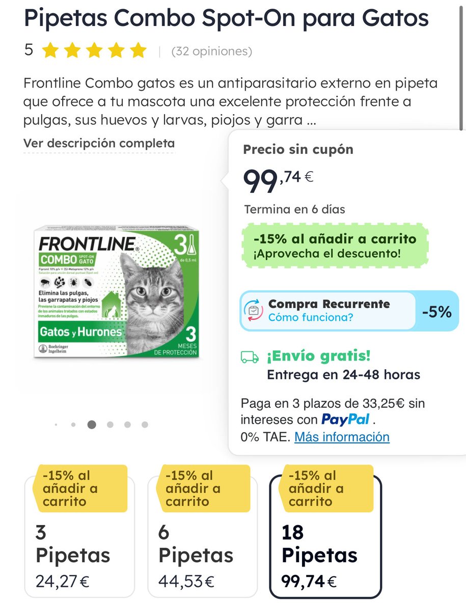 beadifusiones's tweet photo. @LecterBateman  💚Buenas corazón, necesitamos una patita de ayuda para comprar 18 pipetas para los gatos que están enfermos en las colonias, que puedan estar protegidos

Cuenta: ES81 2100 2470 5102 0037 2217 💚🐾 

Cualquier aportación nos ayuda muchísimo 🙏🐾 https://t.co/4TLWkhQdEV