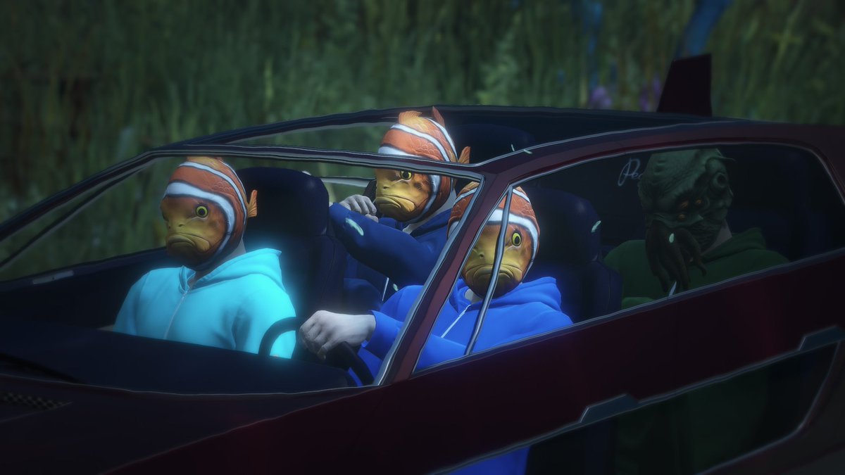 ryu_ga0312's tweet image. 自分の足で泳ぐことも忘れちまった奴ら

#GTA5