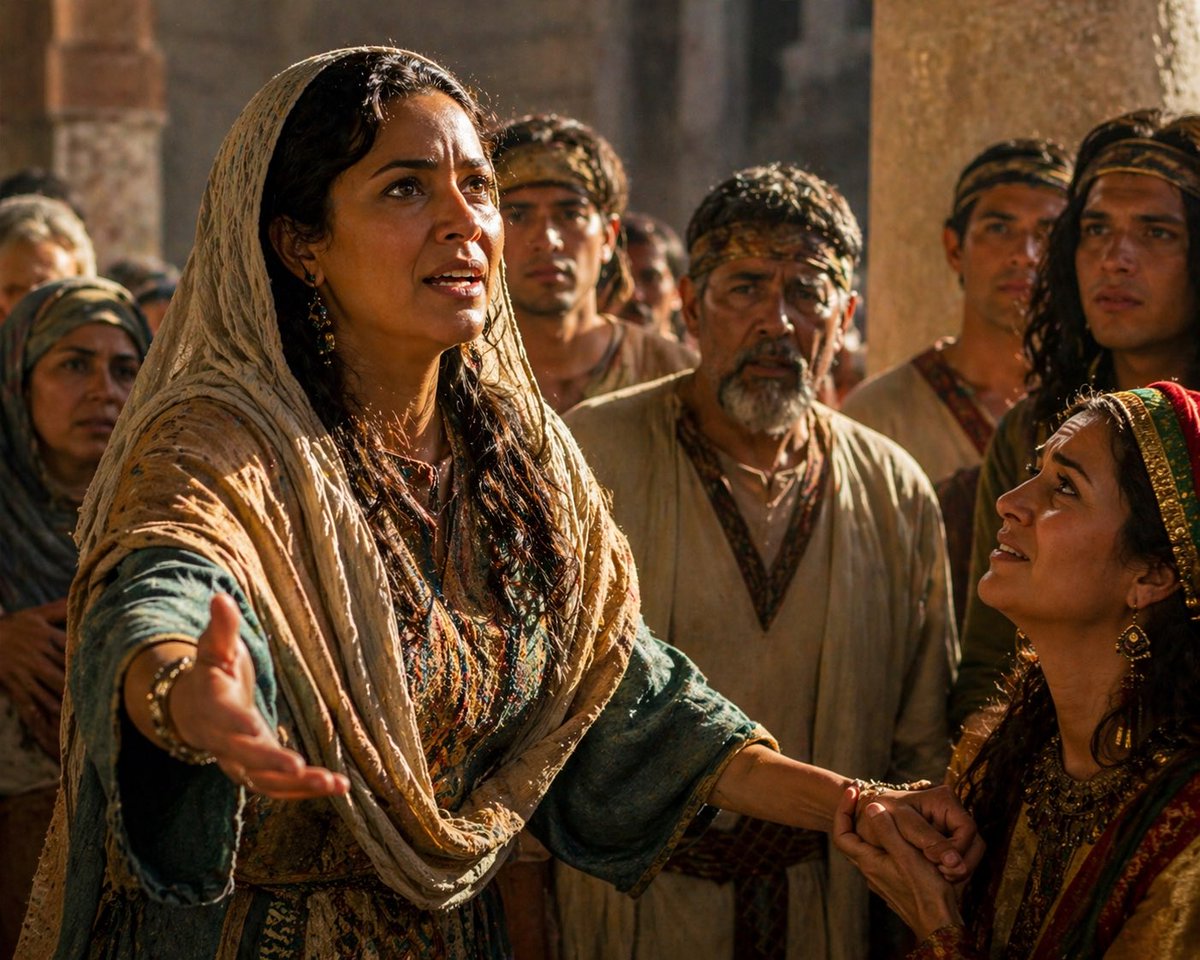 Abish is one of the few named women in the Book of Mormon, and one of the very few named Lamanite converts. 

Her long, quiet faith — held in secret through a hostile household — and her decisive action at the critical moment are the reason the conversion of King Lamoni's
