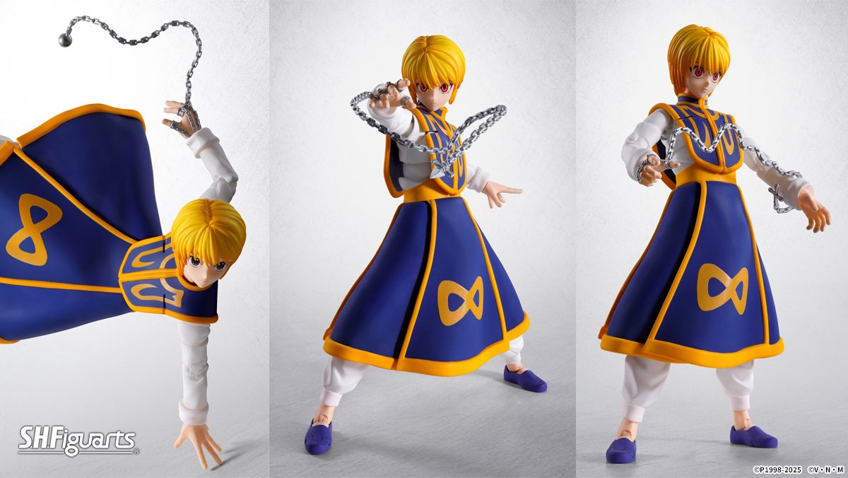 HUNTER×HUNTER』 「S.H.Figuarts クラピカ」が4月25日(土)より一般店頭