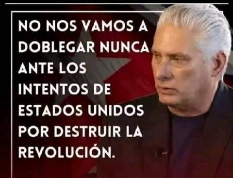 🇨🇺🇨🇺"No nos vamos a doblegar nunca ante los intentos de EEUU por destruir la Revolución"🇨🇺🇨🇺 #CubaEstáFirme #GirónEsHoy #1roDeMayo ❤️🇨🇺💪💯‼️