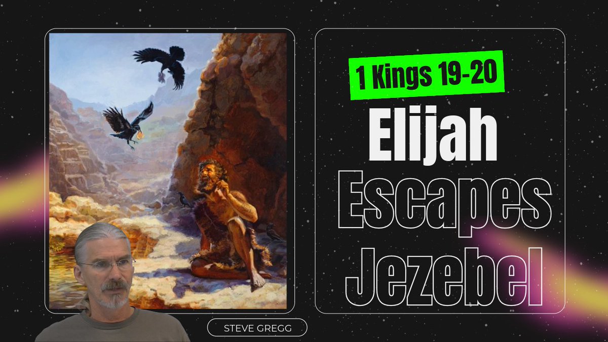 stevegreggvideo's tweet photo. Elijah Escapes from Jezebel (1 Kings 19-20) - Steve Gregg https://t.co/PbhLzWQZs8 #israel #1kings #jezebel #elijah #idolatry #falsegod #falsereligion #falseprophets #rain #drought #judah #kings #1kings19 #1kings20 #widow #oldtestament #biblestudy #thenarrowpath #stevegregg https://t.co/m6KBJVa32Z