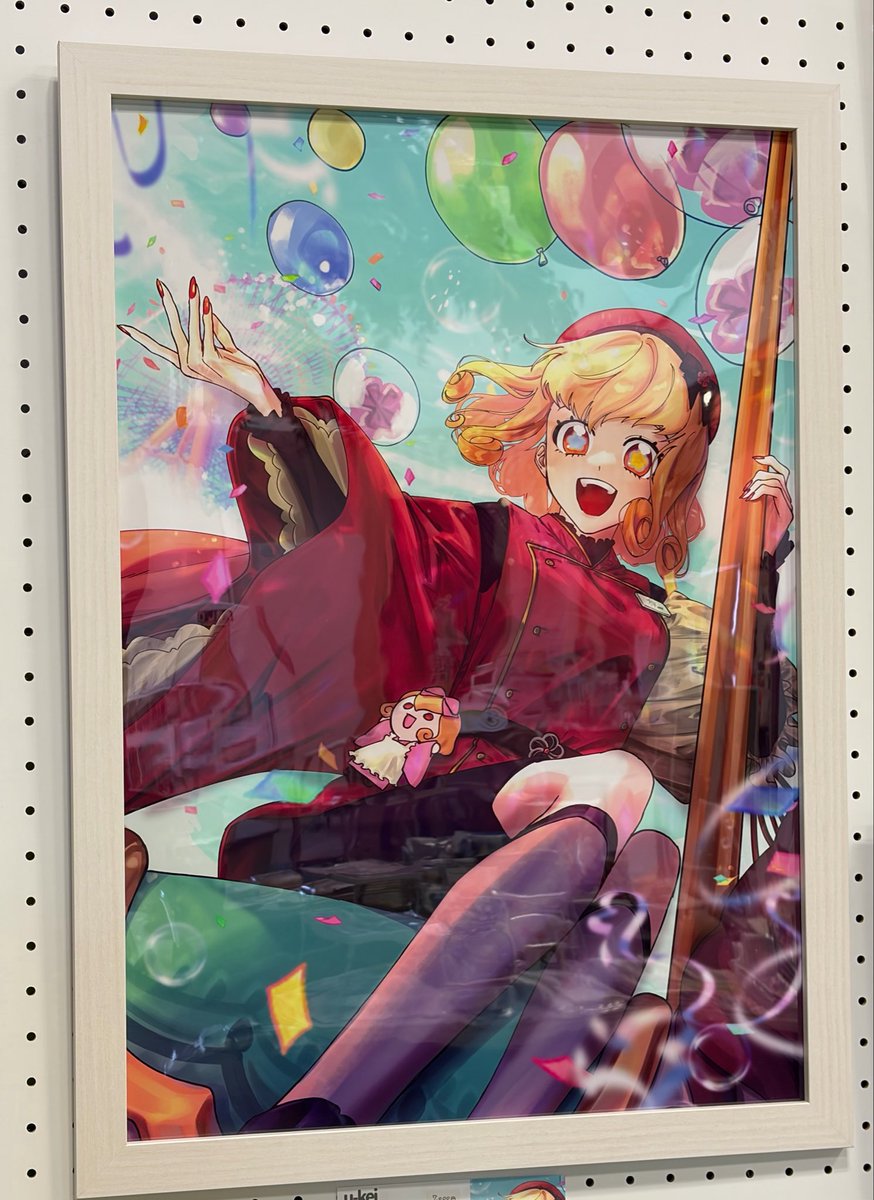 #胡麻の郷展
#gomanosato5050 
🌸イラスト紹介🌸
テーマパークキャスト梅ちゃん
販売🉑
u-kei　<a href="/ukei9394/">u-kei</a> 

ゴマのテーマパークとかできたら梅ちゃんがキャストでお出迎えしてくれるかな？
元気いっぱいの梅ちゃんがとても可愛いです🥰💕