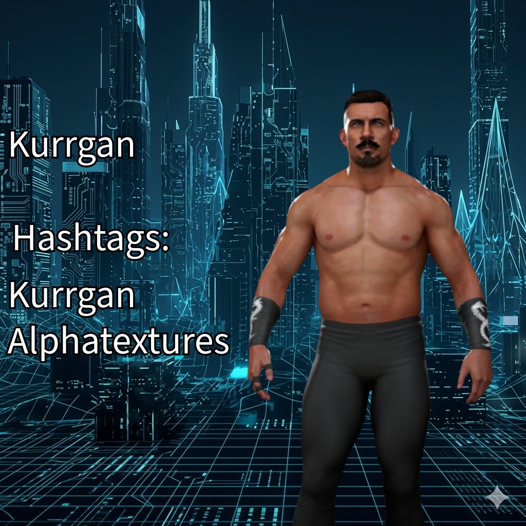 AlphaTextures's tweet photo. Kurrgan CAS is available now in #WWE2K26. Use the search tags #kurrgan and #alphatextures. Credit: Hauntedpalace for the moveset
@Smacktalks,@ElementGamesTV,@KayfabeConcepts, @games_theman. https://t.co/GZnavd91bA