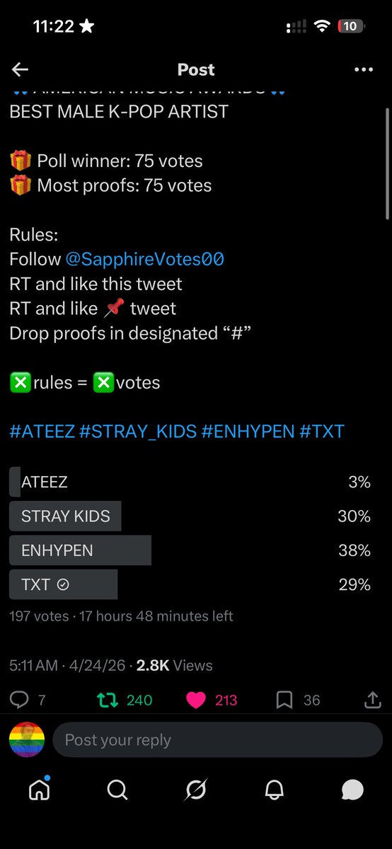 alfredsghost's tweet photo. @SapphireVotes00 #TXT https://t.co/ZCjfIL8ryy