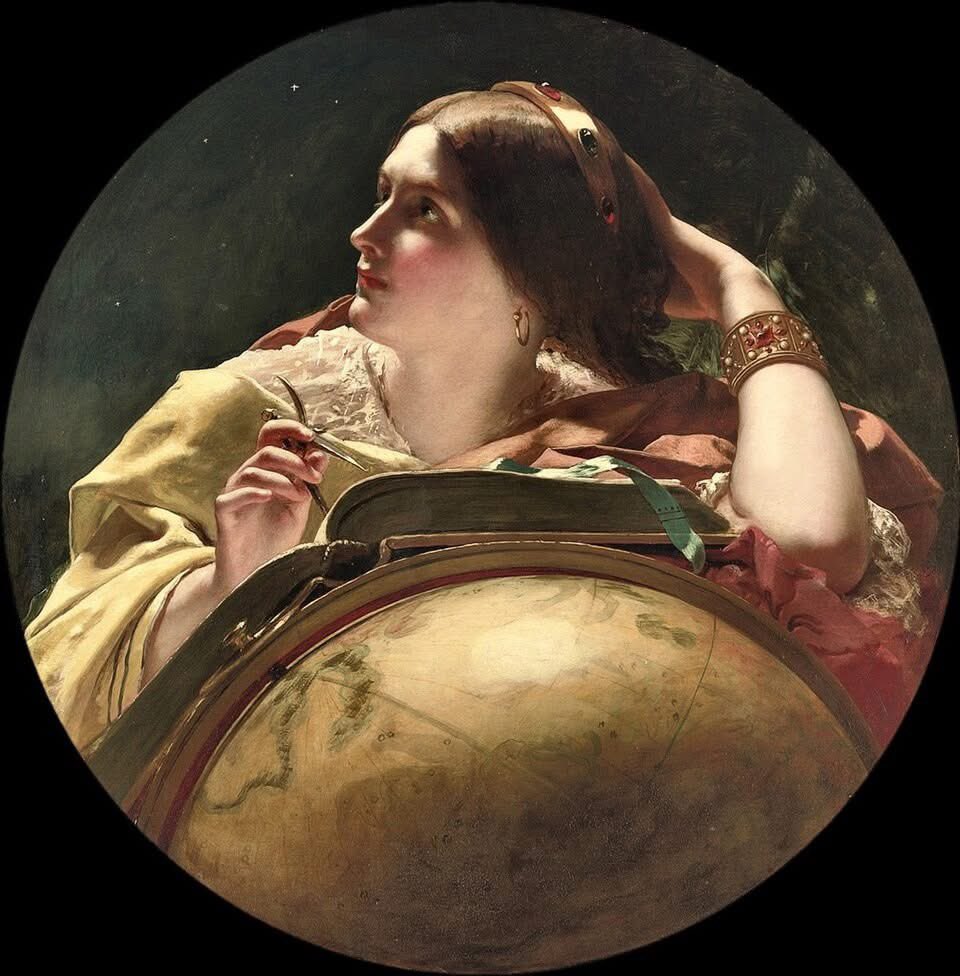 nissnickmich's tweet image. “Astronomía” (1850). Obra del pintor británico James Sant #arte #pintura #astronomia #curiosidades #felizviernes #24abr