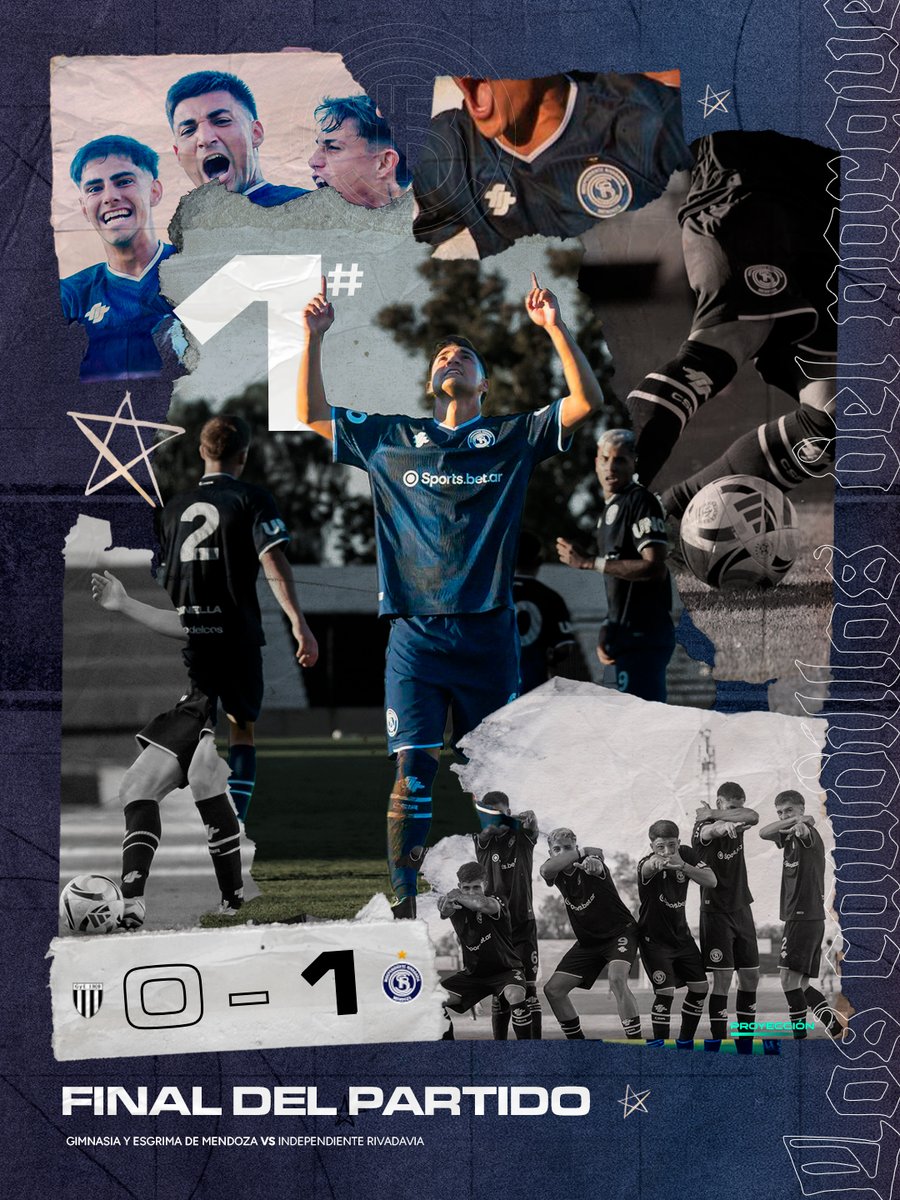 CSIRoficial's tweet photo. TorneoProyección | Fecha 10

¡FINAAAAAAAAL DEL PARTIDO!

Victoria a domicilio para los dirigidos por Nicolás Medina🫡

GyE Mza 0-1 Independiente Rivadavia

⚽ L. Suarez

¡El Clásico es Leproso!💙

#ReservaLeprosa #ElÚnicoCampeónDeCuyo https://t.co/3FP5CoPIc3