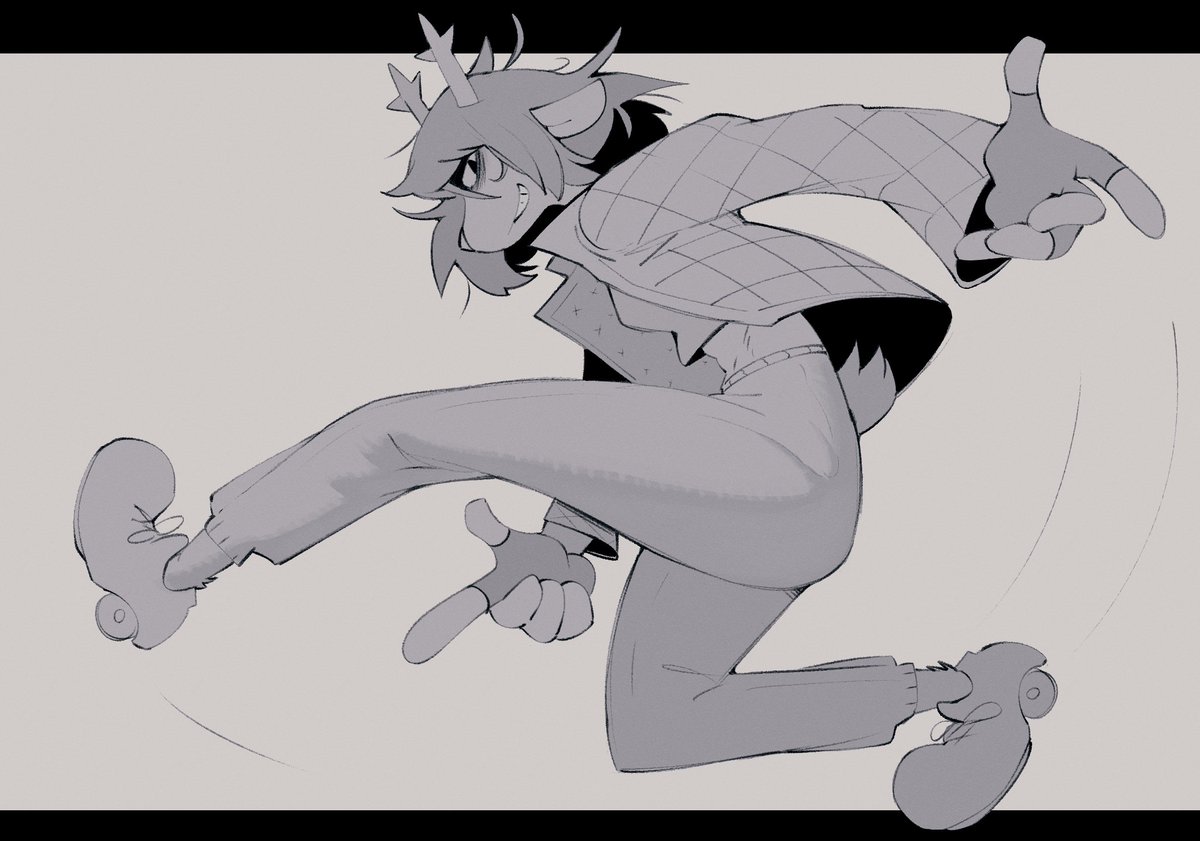 My Dess theory is that she liked heelys.
A simple SFW something-something before a steamy drawing soon™