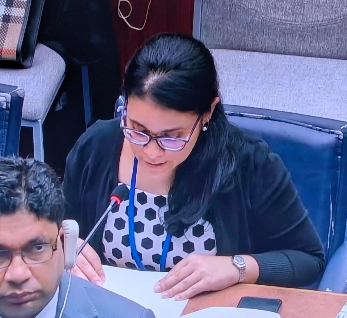 En Foro de Financiación para el Desarrollo de la <a href="/ONU_es/">Naciones Unidas</a>, #Cuba denunció falta de voluntad política para cerrar brechas y exigió fin de las Medidas Coercitivas Unilaterales

<a href="/DaylenisMorenoG/">Daylenis Moreno Guerra</a> condenó bloqueo de EEUU, recrudecido con cerco energético, violatorio de la Carta de ONU.