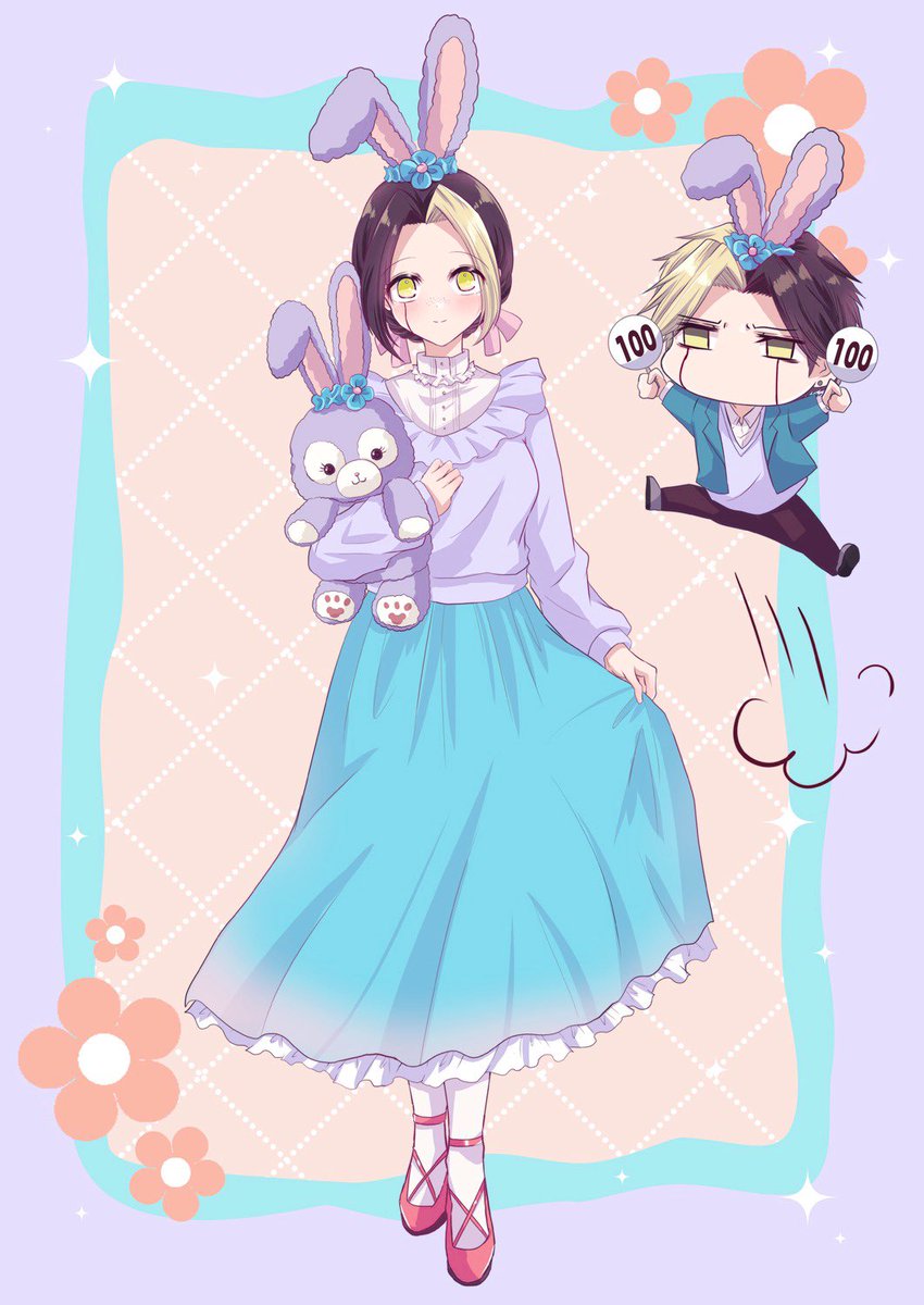 一応⚔🦋♀
某夢の国の海の方にいるウサギさんコーデ
夢の国デートしてくれ…