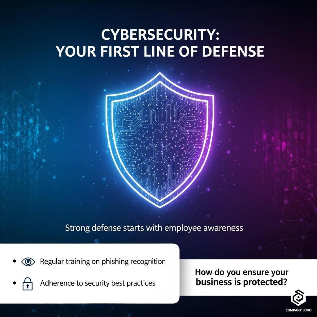 ev0tech's tweet image. Cybersecurity is crucial for every business. Strong defense starts with employee awareness. Regular phishing and security training can safeguard your assets. How do you ensure your team is prepared?  #Cybersecurity #ITsolutions #BusinessSafety #EmployeeTraining #TechAwareness