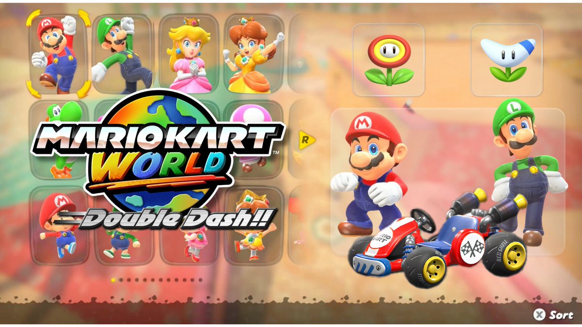 Gabochili_a's tweet image. What if?
Mario kart world Double Dash
youtu.be/fwDBN1aZ0yE?si…

#mariokart #nintendo #concept